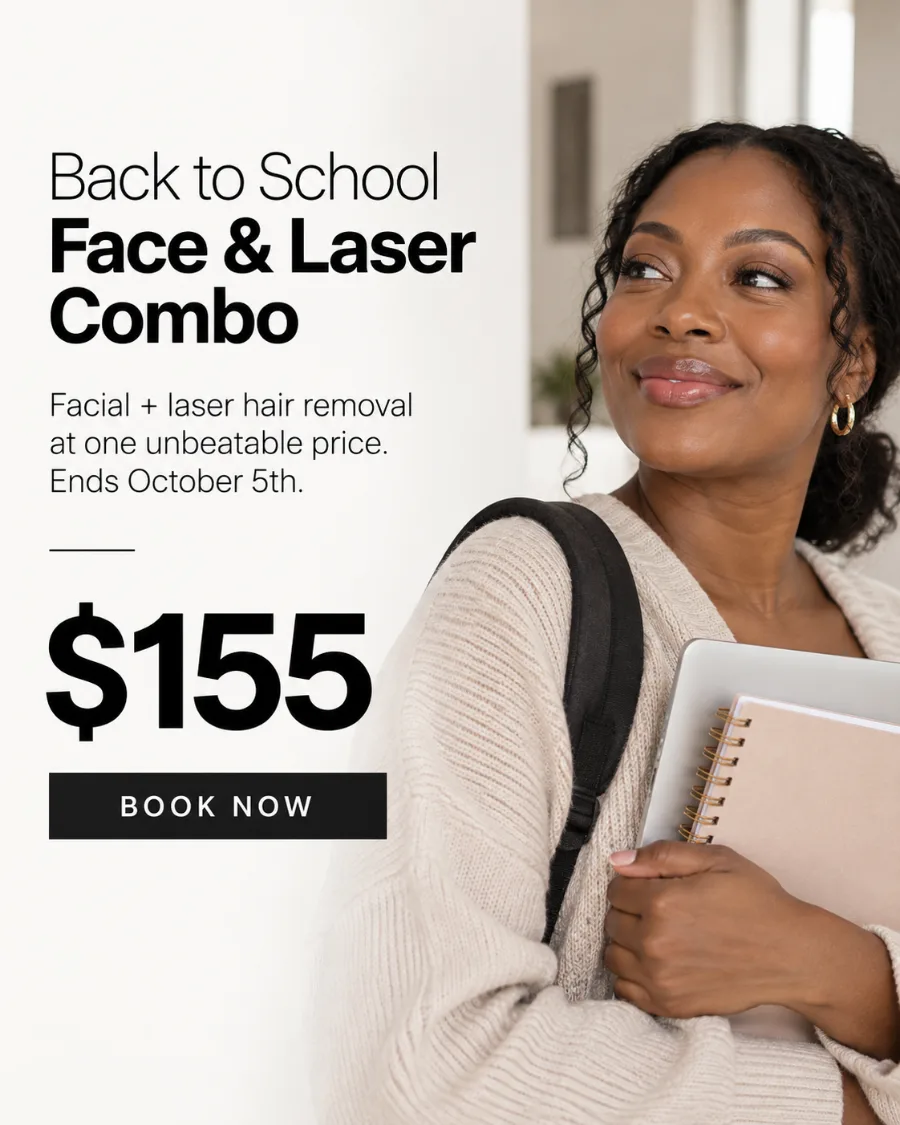 Back to School Face & Laser Combo